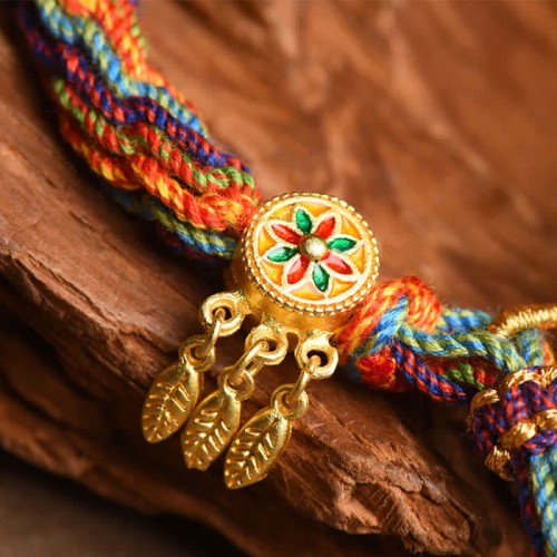 Tibetan Om Mani Padme Hum Dreamcatcher Bracelet Tibetan Om Mani Padme Hum Dreamcatcher Bracelet