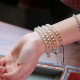 108 Mala Beads White Agate Red Agate Protection Wrap Bracelet 108 Mala Beads White Agate Red Agate Protection Wrap Bracelet