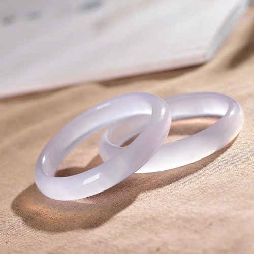 Purple Jade Protection Bangle