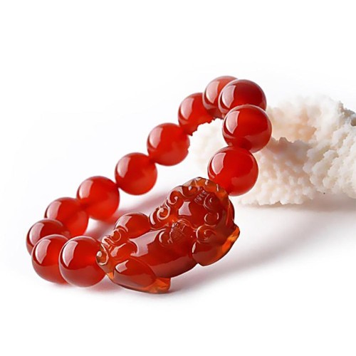 Red Agate Pixiu Wealth Bracelet Red Agate Pixiu Wealth Bracelet
