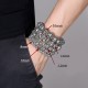 Tibetan Om Mani Padme Hum Alloy Beads Bracelet