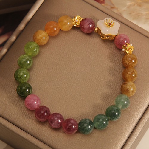 Tourmaline Jade Love Bracelet Tourmaline Jade Love Bracelet