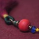 Bodhi Seed Dzi Bead Peace Tassel Bracelet Bodhi Seed Dzi Bead Peace Tassel Bracelet