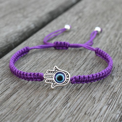 Handmade Hamsa Symbol Protection Bracelet