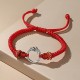 Handmade 925 Silver Dragon Phoenix Peace Buckle Bracelet Handmade 925 Silver Dragon Phoenix Peace Buckle Bracelet