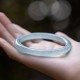 Natural Aquamarine Serenity Bangle