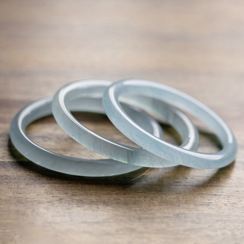 Natural Aquamarine Serenity Bangle