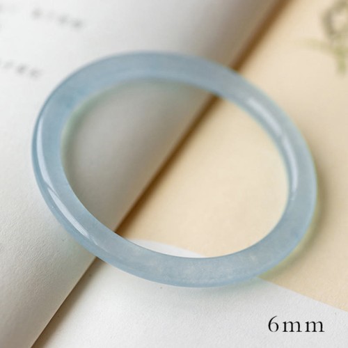 Natural Aquamarine Serenity Bangle