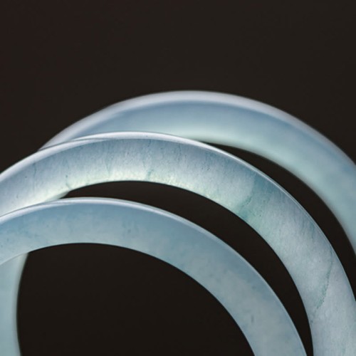 Natural Aquamarine Serenity Bangle