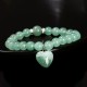 Crystal Green Aventurine Love Heart Balance Bracelet Crystal Green Aventurine Love Heart Balance Bracelet