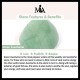Green Agate Power Leather Bracelet Green Agate Power Leather Bracelet