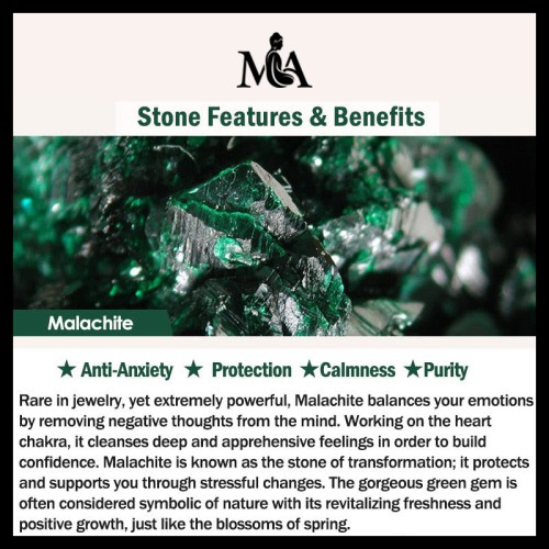 Malachite Black Tourmaline Purity Bracelet Malachite Black Tourmaline Purity Bracelet