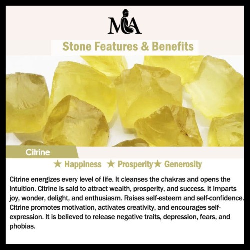 PiXiu White Crystal Citrine Strawberry Quartz Bracelet