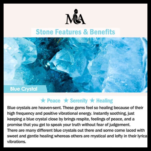 Blue Crystal Amethyst Green Aventurine Healing Bracelet Blue Crystal Amethyst Green Aventurine Healing Bracelet