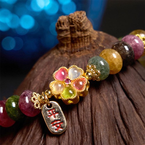 Tourmaline Jade Safe Love Bracelet