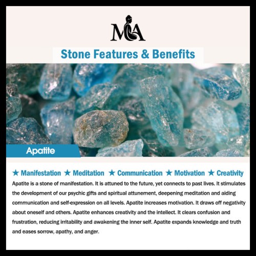 Buddha Stone Apatite Motivation Bracelet Buddha Stone Apatite Motivation Bracelet
