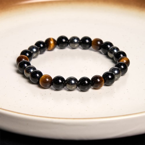 Tiger’s Eye Hematite Positive Bracelet Tiger’s Eye Hematite Positive Bracelet