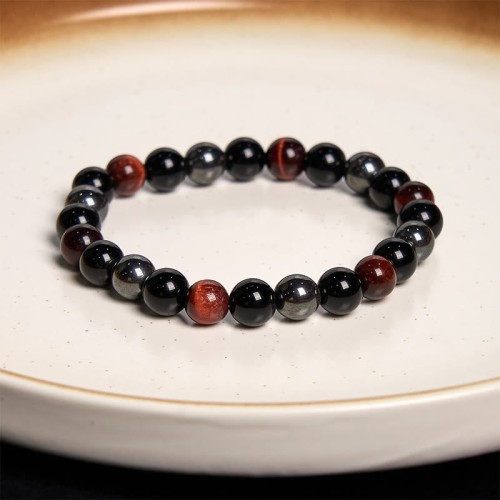 Tiger’s Eye Hematite Positive Bracelet Tiger’s Eye Hematite Positive Bracelet