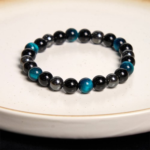Tiger’s Eye Hematite Positive Bracelet Tiger’s Eye Hematite Positive Bracelet