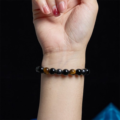 Tiger’s Eye Hematite Positive Bracelet Tiger’s Eye Hematite Positive Bracelet