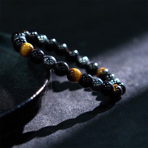 Tiger’s Eye Hematite Positive Bracelet Tiger’s Eye Hematite Positive Bracelet