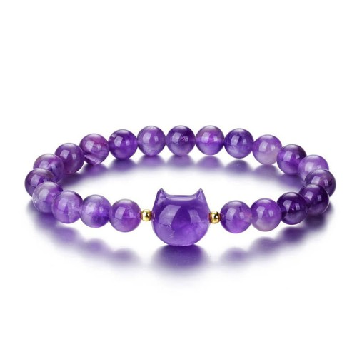 Amethyst Aventurine Rose Quartz Fluorite Balance Bracelet Amethyst Aventurine Rose Quartz Fluorite Balance Bracelet