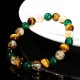 Tiger Eye Green Agate Citrine Mix Protection Bracelet Tiger Eye Green Agate Citrine Mix Protection Bracelet