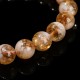 Citrine Snowflake Crystal Prosperity Bracelet
