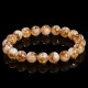Citrine Snowflake Crystal Prosperity Bracelet