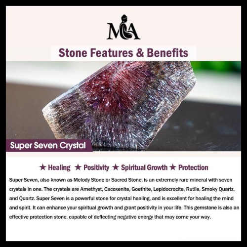 Super Seven Crystal Irregular Positive Bracelet Super Seven Crystal Irregular Positive Bracelet