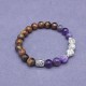 Black Onyx Buddha Head Protection Bracelet Black Onyx Buddha Head Protection Bracelet