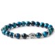 Blue Green Red Tiger Eye Buddha Balance Bracelet Blue Green Red Tiger Eye Buddha Balance Bracelet