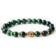 Blue Green Red Tiger Eye Buddha Balance Bracelet Blue Green Red Tiger Eye Buddha Balance Bracelet