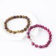 Blue Green Red Tiger Eye Buddha Balance Bracelet Blue Green Red Tiger Eye Buddha Balance Bracelet