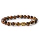 Blue Green Red Tiger Eye Buddha Balance Bracelet Blue Green Red Tiger Eye Buddha Balance Bracelet