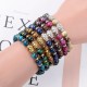 Blue Green Red Tiger Eye Buddha Balance Bracelet Blue Green Red Tiger Eye Buddha Balance Bracelet