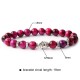 Blue Green Red Tiger Eye Buddha Balance Bracelet Blue Green Red Tiger Eye Buddha Balance Bracelet