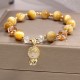Yellow Tiger Eye Buddha Protection Bracelet Yellow Tiger Eye Buddha Protection Bracelet