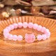 Amethyst Aventurine Rose Quartz Fluorite Balance Bracelet Amethyst Aventurine Rose Quartz Fluorite Balance Bracelet