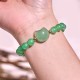 Amethyst Aventurine Rose Quartz Fluorite Balance Bracelet Amethyst Aventurine Rose Quartz Fluorite Balance Bracelet