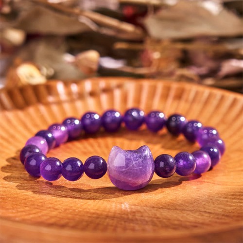 Amethyst Aventurine Rose Quartz Fluorite Balance Bracelet Amethyst Aventurine Rose Quartz Fluorite Balance Bracelet