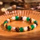 Tiger Eye Green Agate Citrine Mix Protection Bracelet Tiger Eye Green Agate Citrine Mix Protection Bracelet