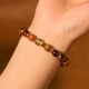 Blue Green Red Tiger Eye Buddha Balance Bracelet Blue Green Red Tiger Eye Buddha Balance Bracelet