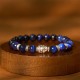 Blue Green Red Tiger Eye Buddha Balance Bracelet Blue Green Red Tiger Eye Buddha Balance Bracelet