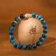 Blue Green Red Tiger Eye Buddha Balance Bracelet Blue Green Red Tiger Eye Buddha Balance Bracelet