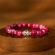 Blue Green Red Tiger Eye Buddha Balance Bracelet Blue Green Red Tiger Eye Buddha Balance Bracelet
