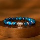 Blue Green Red Tiger Eye Buddha Balance Bracelet Blue Green Red Tiger Eye Buddha Balance Bracelet