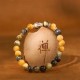 Blue Green Red Tiger Eye Buddha Balance Bracelet Blue Green Red Tiger Eye Buddha Balance Bracelet
