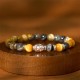 Blue Green Red Tiger Eye Buddha Balance Bracelet Blue Green Red Tiger Eye Buddha Balance Bracelet