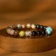 Black Onyx Buddha Head Protection Bracelet Black Onyx Buddha Head Protection Bracelet